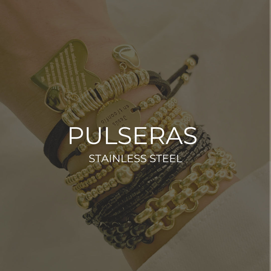 STAINLESS STEEL PULSERAS - Zoé Del Mar