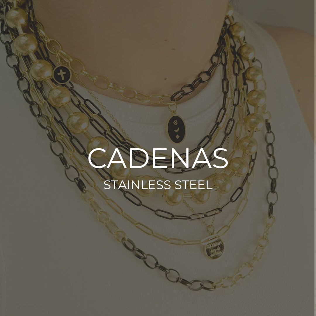 STAINLESS STEEL CADENAS - Zoé Del Mar