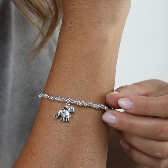 ELASTIC BRACELET ELEPHANT CHARM
Code LO00105