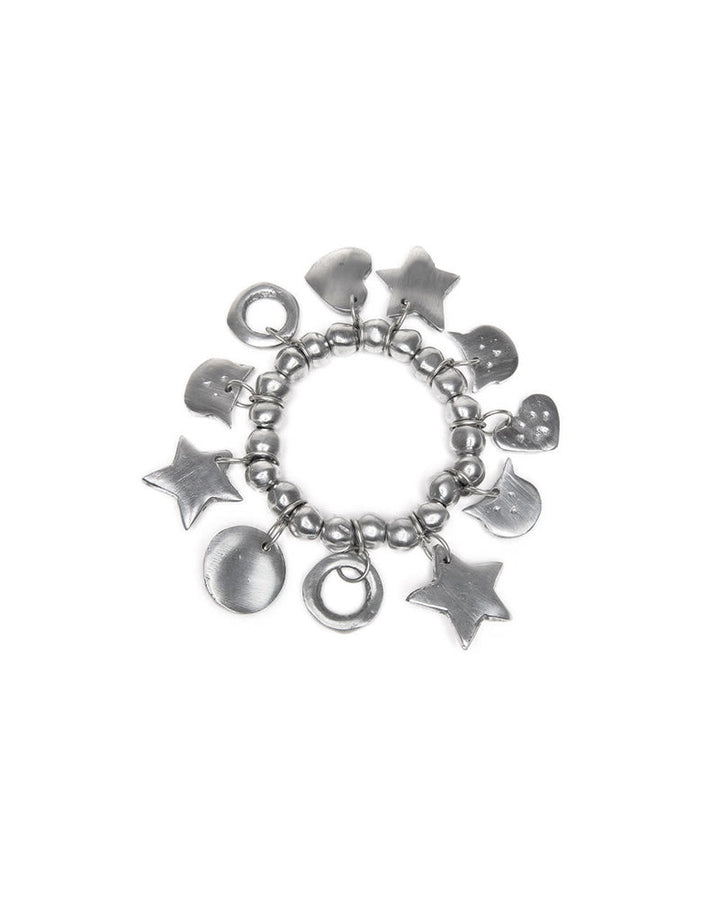 BRACELET ELASTIQUE BOULES MULTI AL 01148