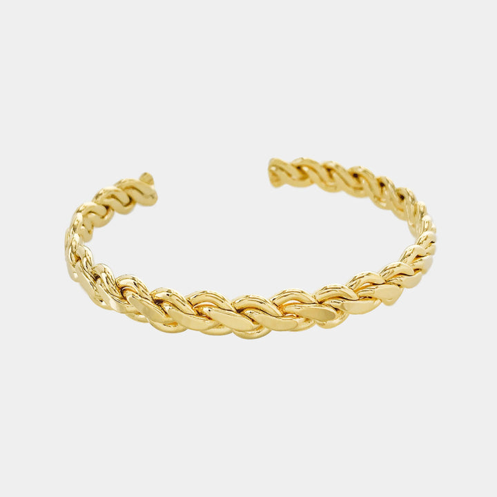 KBR022 - Braided Chain Cuff