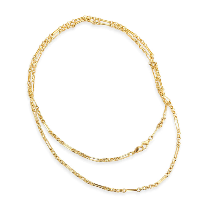 ANK515 - O Chain Paperclip Necklace