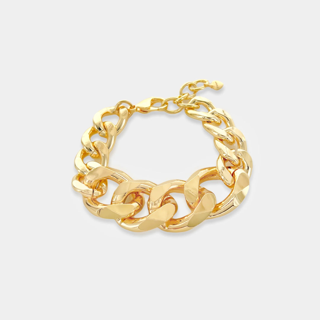 ABR098 - Oversized Curb Chain Bracelet