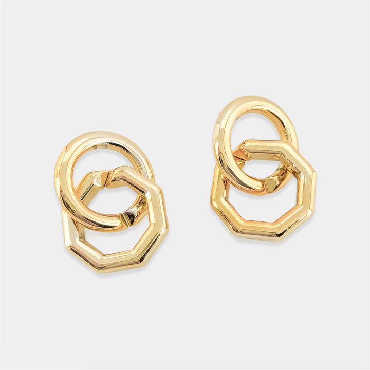 YER003 - Large Link Earrings