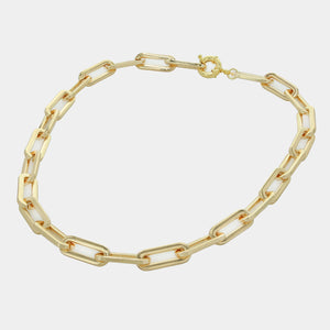 ANK103 - Medium Oversized Paperclip Necklace