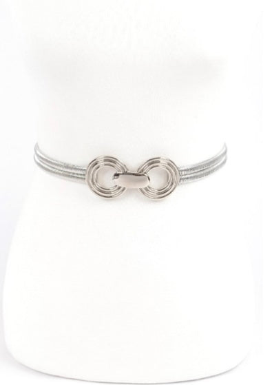 Double Ring Elastic Metal Belt