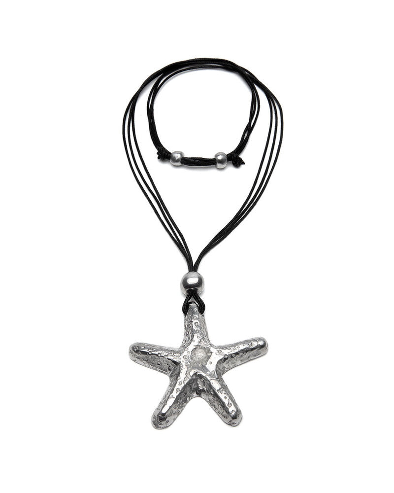 SHORT NECKLACE RAW SEA STAR Code AL02212