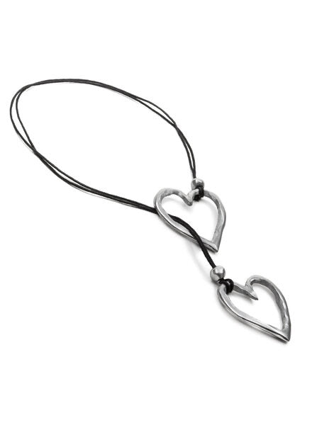 2 HEARTS PENDANT Code AL04266