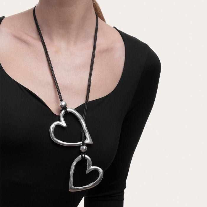 2 HEARTS PENDANT Code AL04266