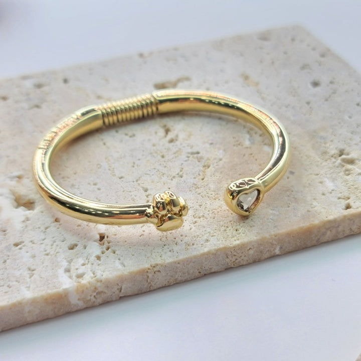 BANGLE HUELLA GOLDZoé Del Mar