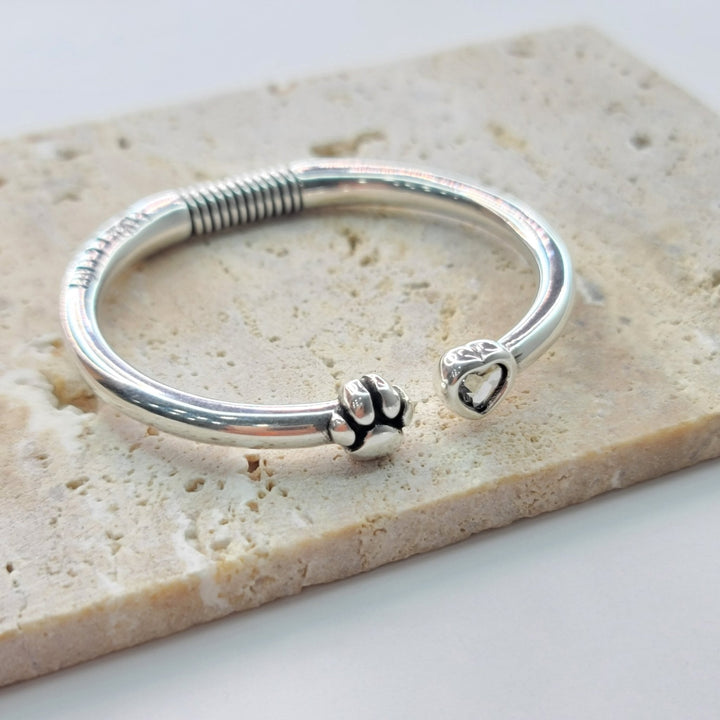 BANGLE HUELLA SILVERZoé Del Mar