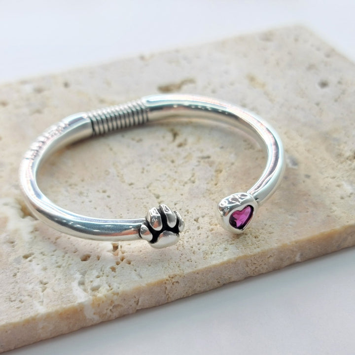 BANGLE HUELLA SILVERZoé Del Mar