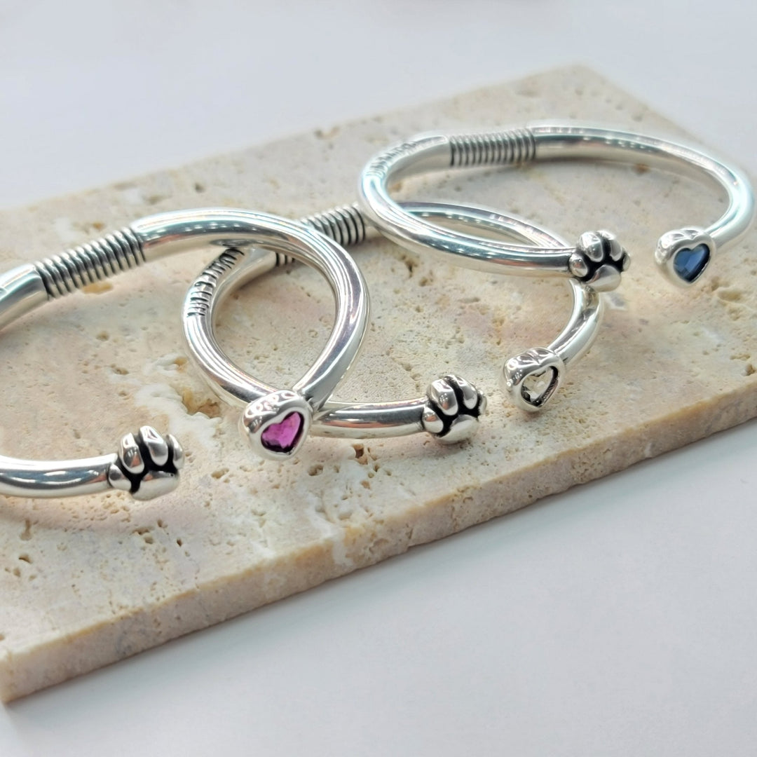 BANGLE HUELLA SILVERZoé Del Mar