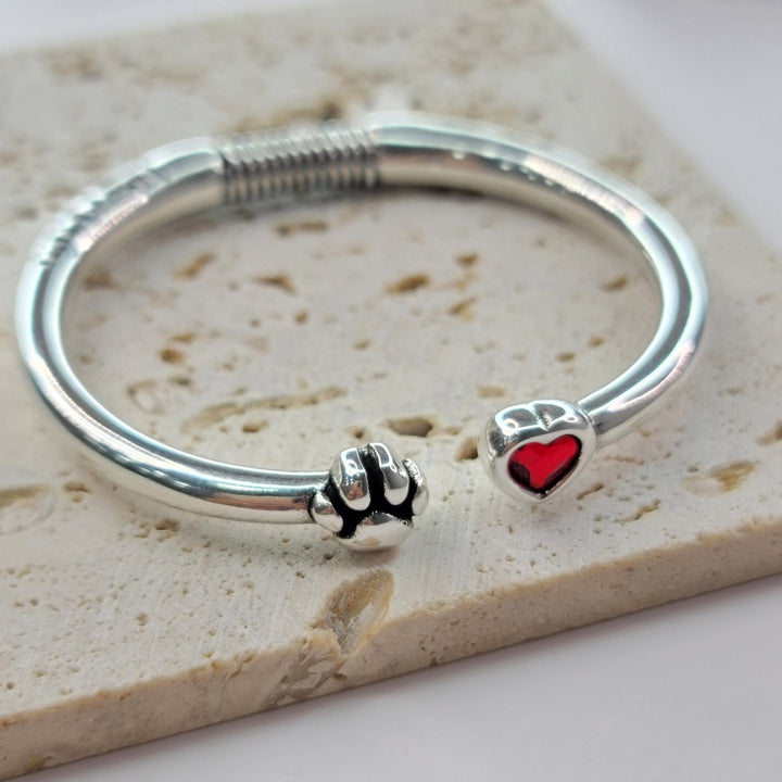 BANGLE HUELLA SILVERZoé Del Mar