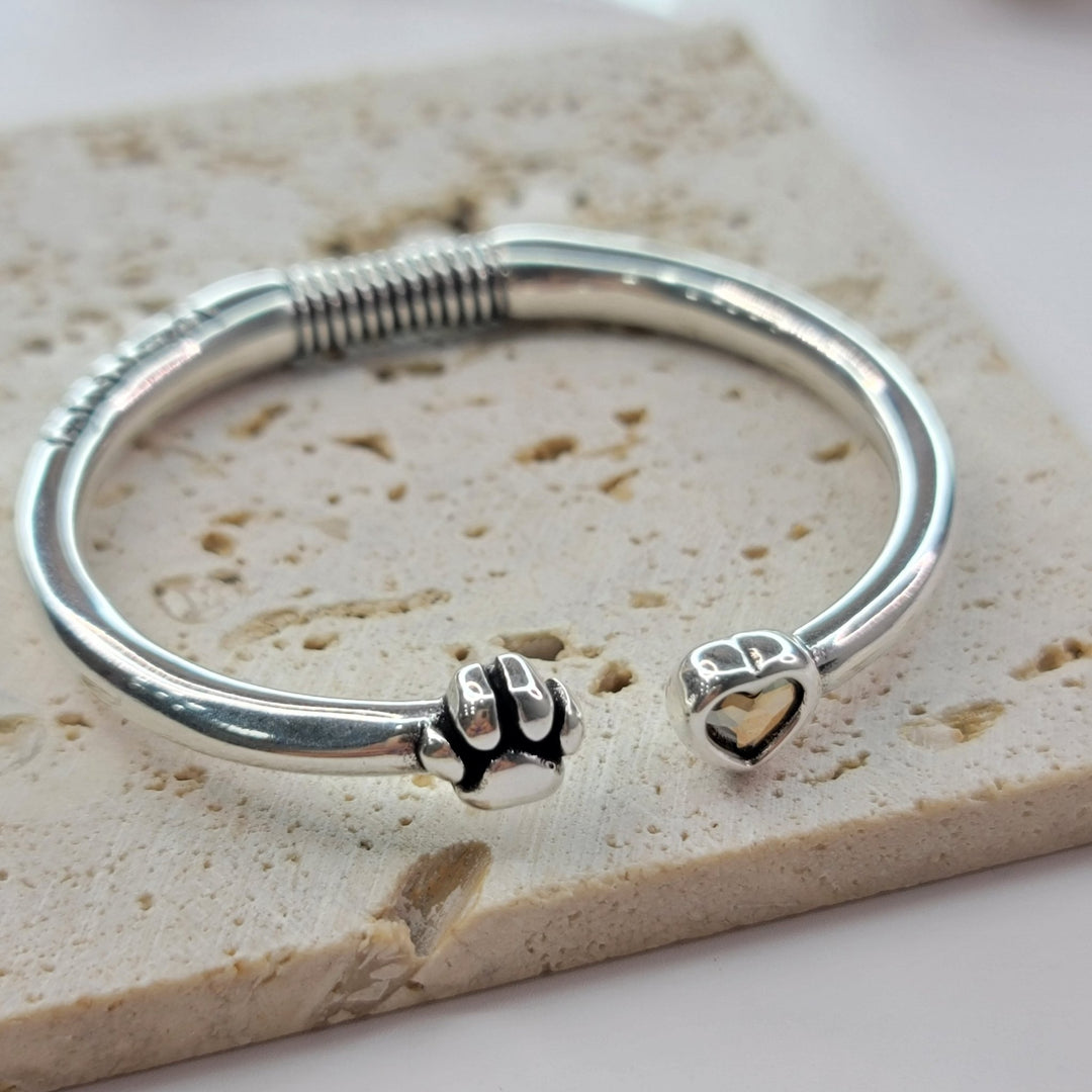 BANGLE HUELLA SILVERZoé Del Mar