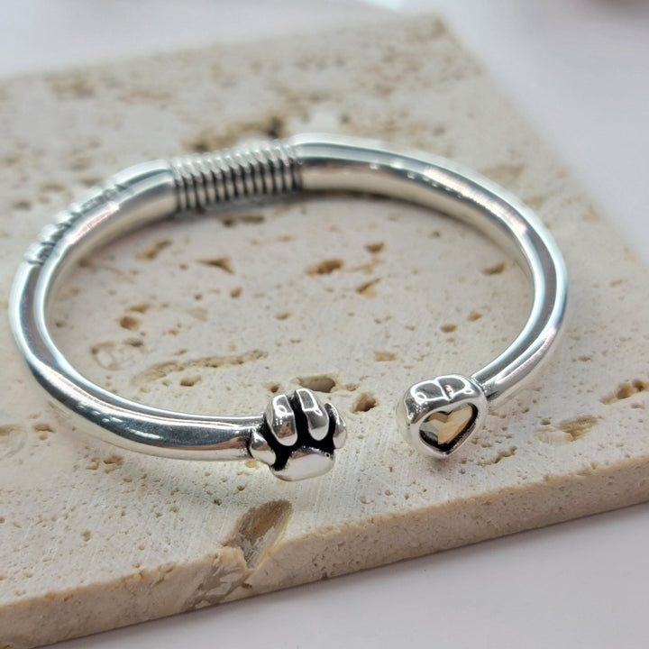 BANGLE HUELLA SILVERZoé Del Mar