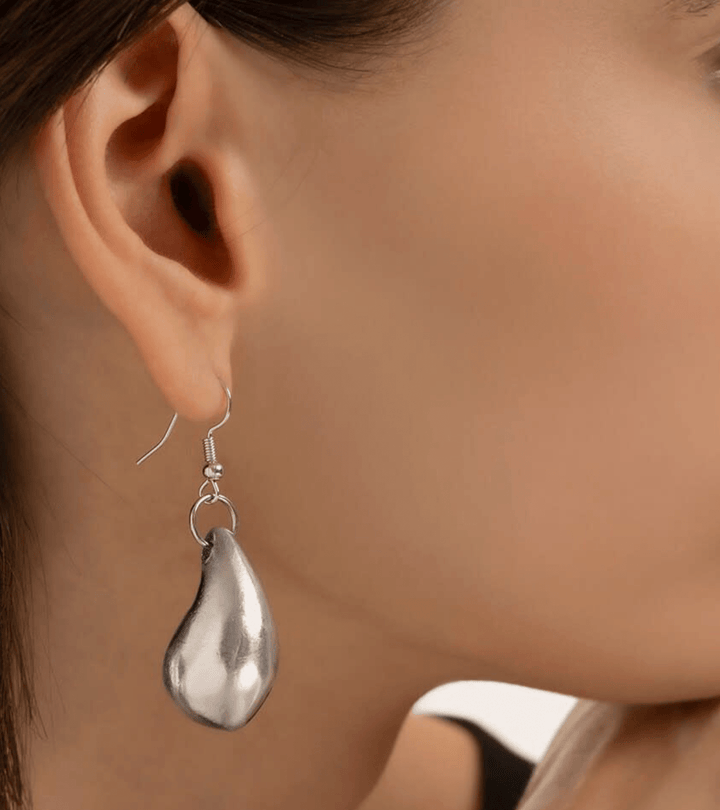 BOUCLES PETITES GOUTTES BOMBEES AL17416Zoé Del Mar