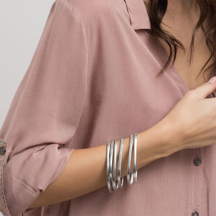 BRACCIALI TONDI LISCI SET 6PZ AL00027Zoé Del Mar