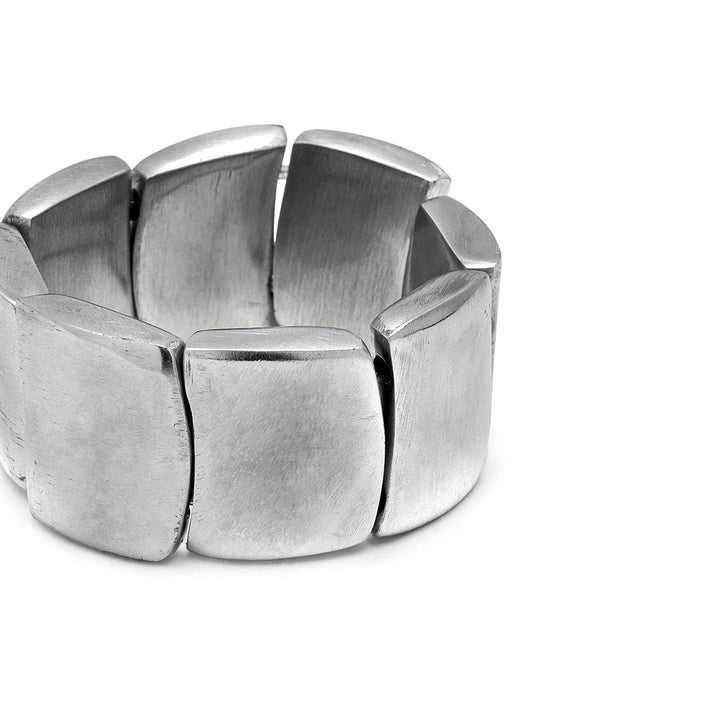 BRACELET ELASTIQUE 8 RECTANGLES ARRONDIS ALO1174Zoé Del Mar
