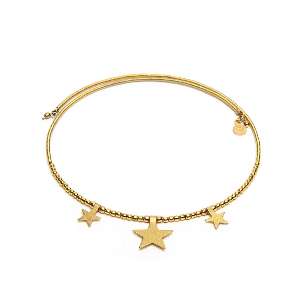 CHOKER 3 STARS DD 01025COLLARZoé Del Mar
