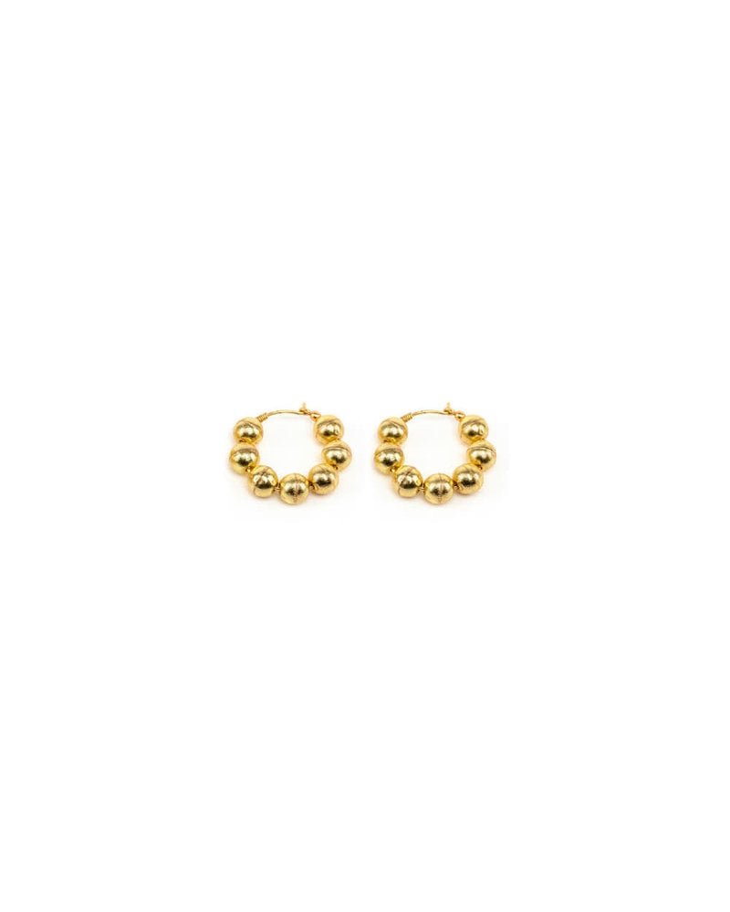 CIRCLE EARRINGS 7 SFERE Code DD16116SPANTALLAZoé Del Mar