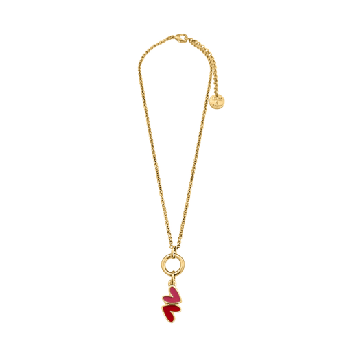 Colgante corto corazones opuestosCOLLARZoé Del Mar