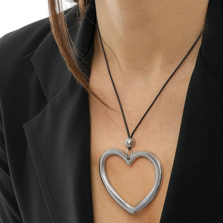 COLGANTE SILUETA DE CORAZÓN FINO AL04204COLLARZoé Del Mar