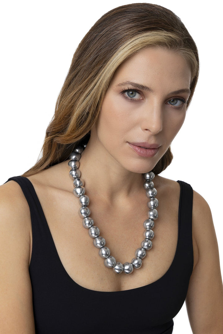 COLLAR ELASTICO ESFERAS AL02252Zoé Del Mar