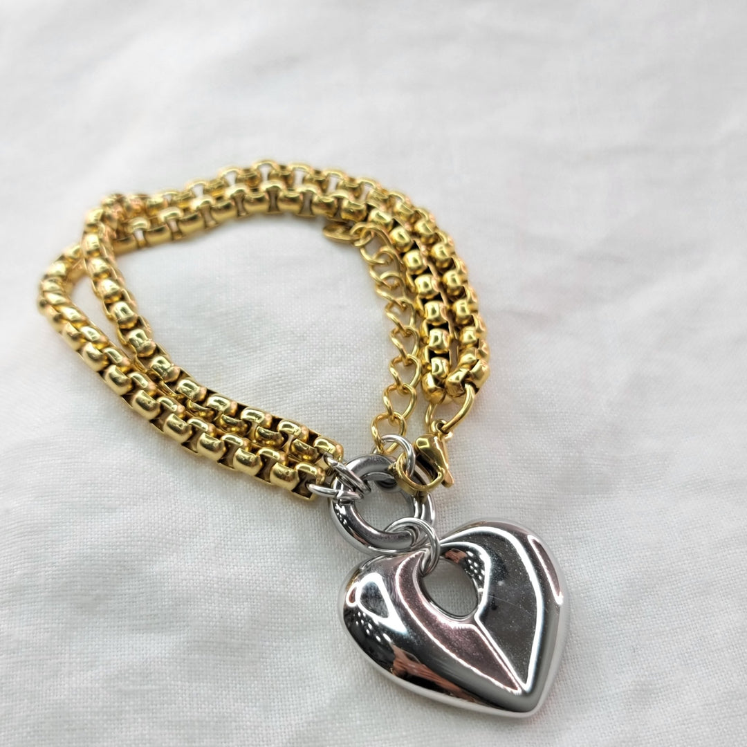 CORAZÓN BICOLORPULSERAZoé Del Mar