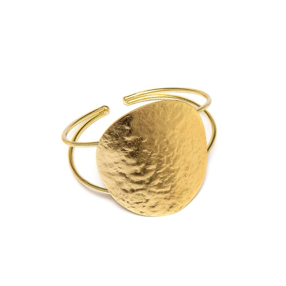 CUFF BRACELET WROUGHT PLATE Code DD11122PULSERAZoé Del Mar