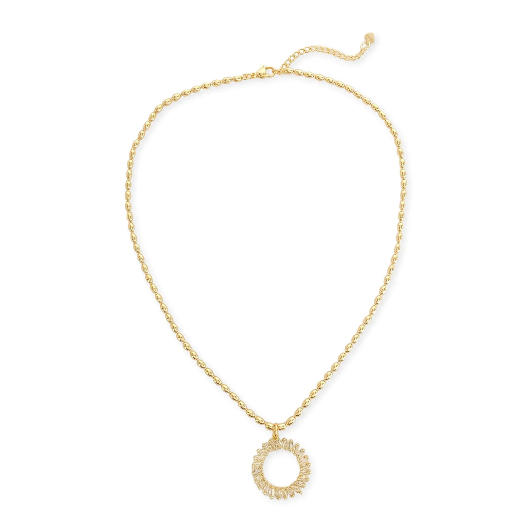 CZ Circle NecklaceCOLLARZoé Del Mar
