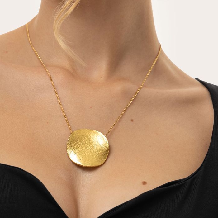 DD02063 PENDENTE PLACCA TONDAZoé Del Mar