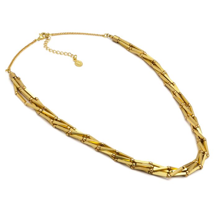 DD04055 COLLANA MULTIFILI BARRETTEZoé Del Mar