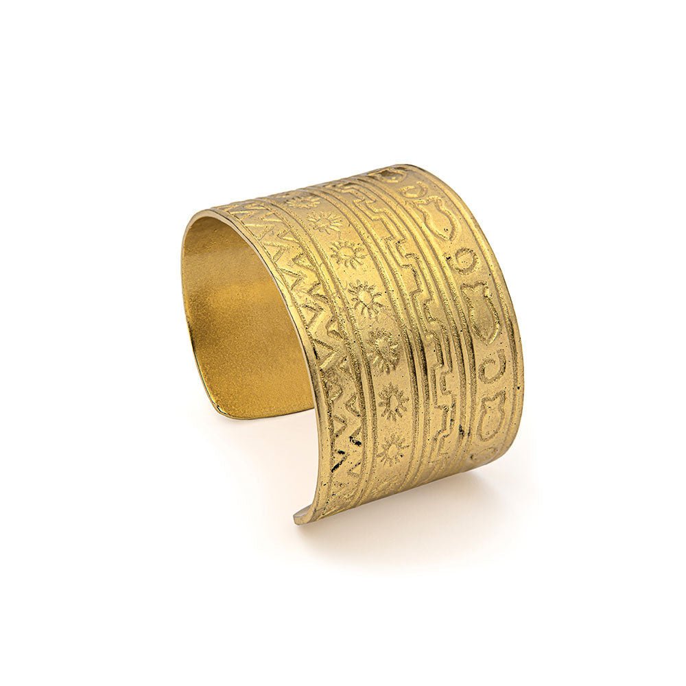 DD11128BRACCIALE FASCIA DESIGN GEROGLIFICIPULSERAZoé Del Mar