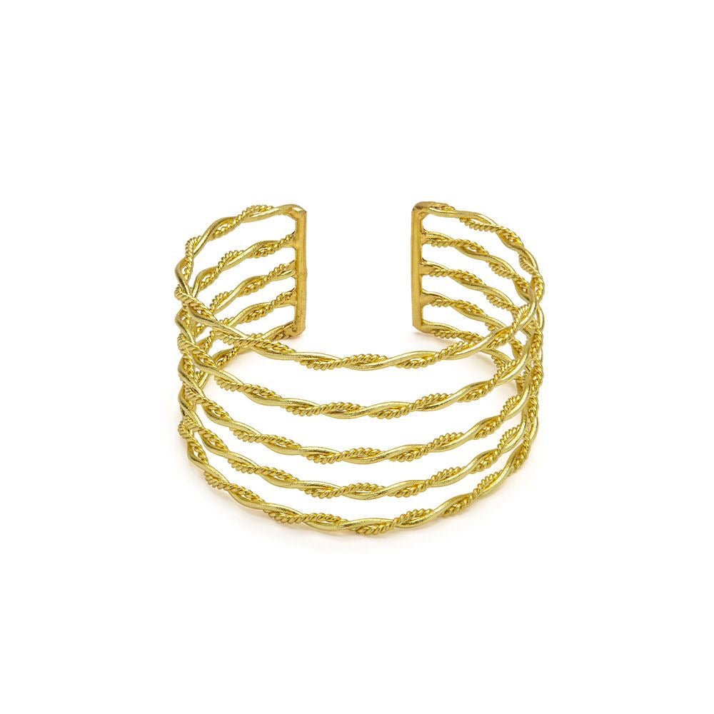 DD11135 BRACCIALE FASCIA 5 LINEE TORCHONPULSERAZoé Del Mar