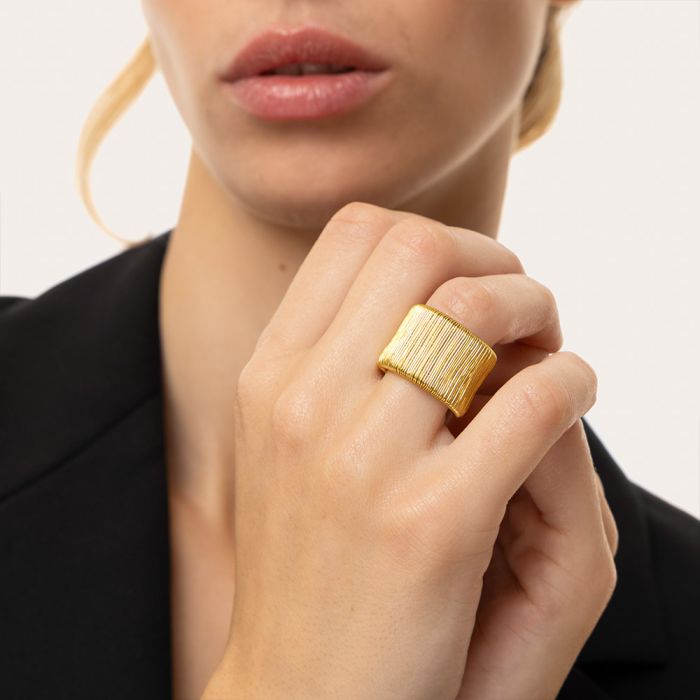 DD15094S ANILLO BANDA MICROHILOZoé Del Mar