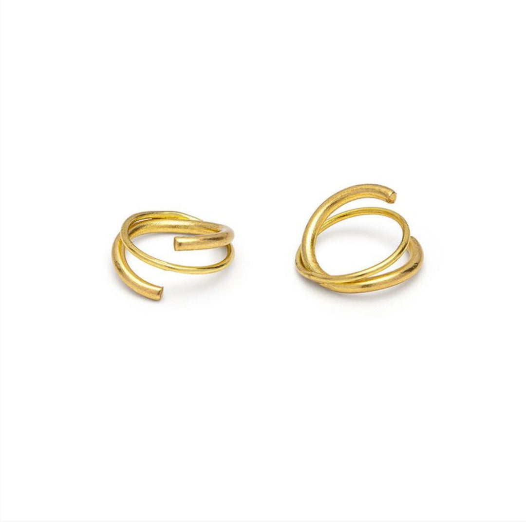 DD15095S ANELLO SPIRALE IRREGOLAREZoé Del Mar