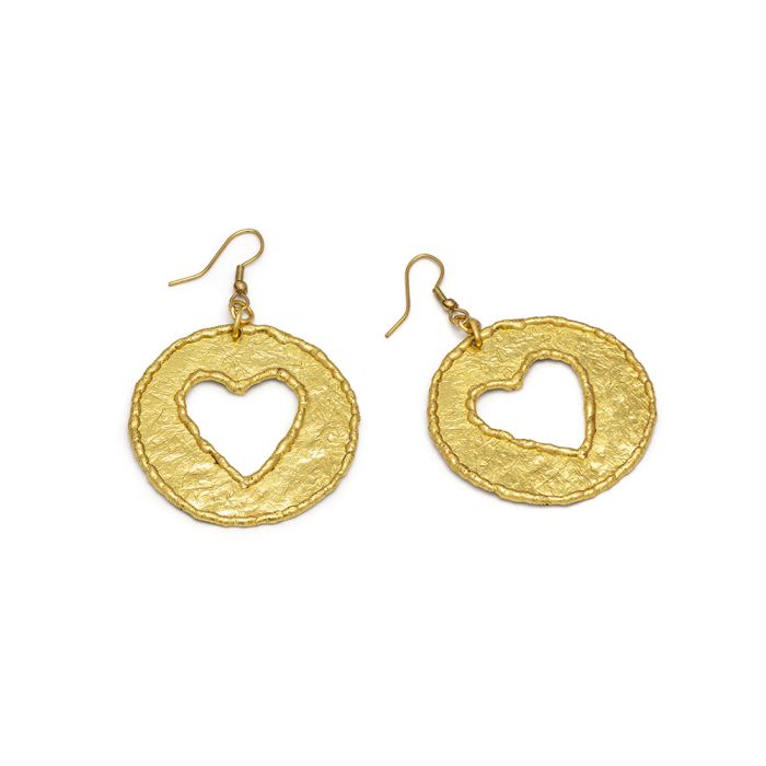 DD16156S PENDIENTES CORAZÓN CALADOZoé Del Mar