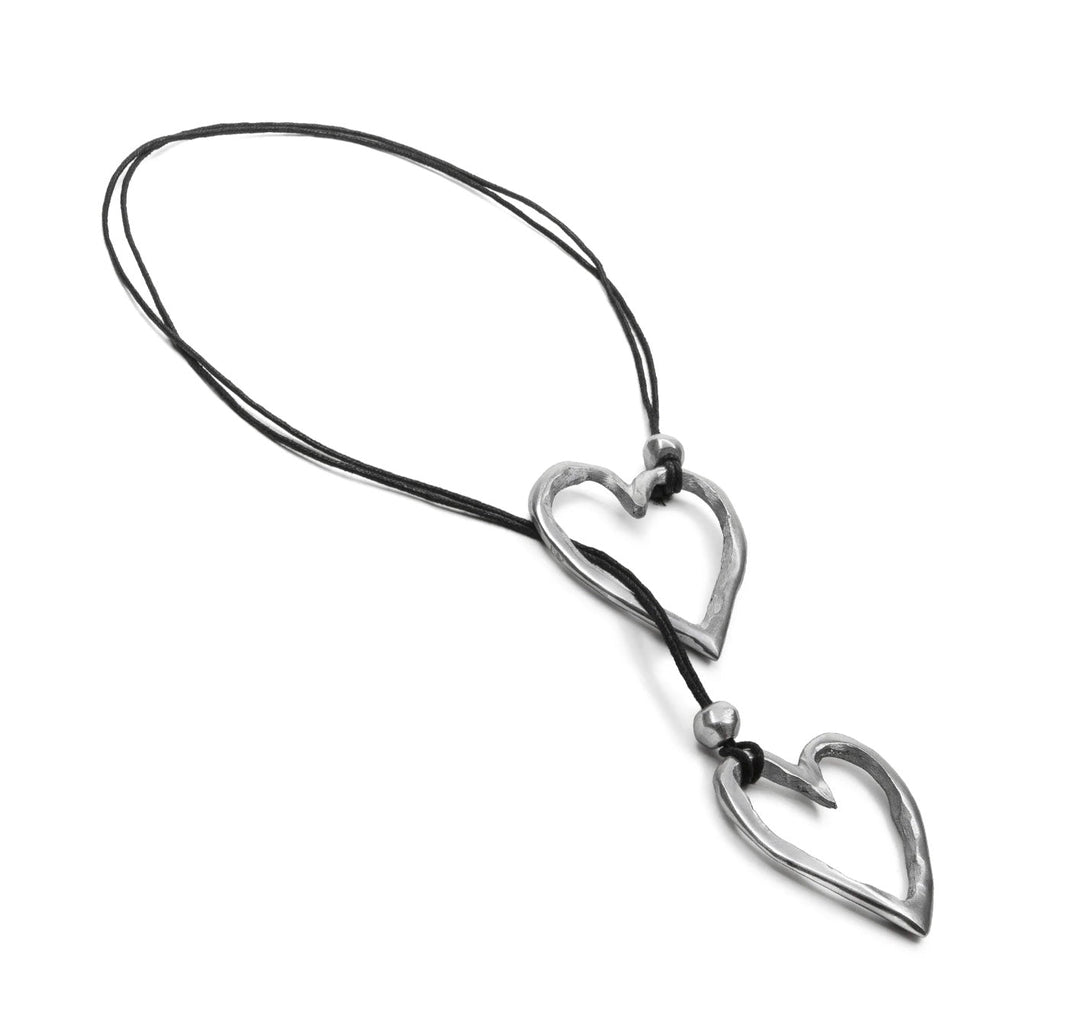 DIJE 2 CORAZONES DESLIZANTESCOLLARZoé Del Mar