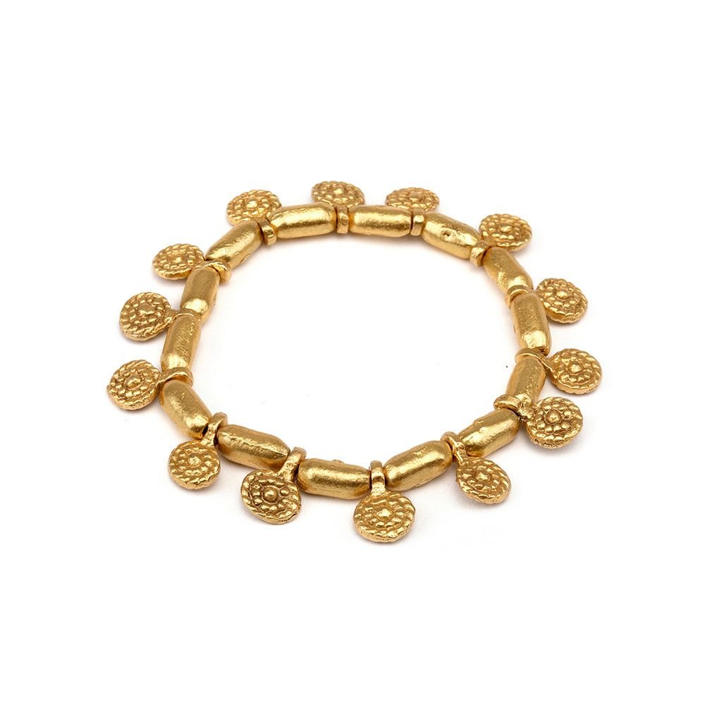 ELASTIC BRACELET COINS Code DRY4011PULSERAZoé Del Mar