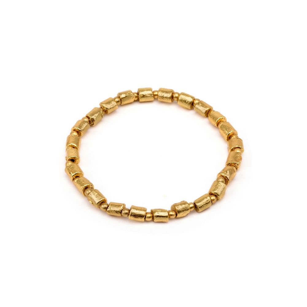 ELASTIC BRACELET LITTLE CYLINDERS Code DRY4001PULSERAZoé Del Mar