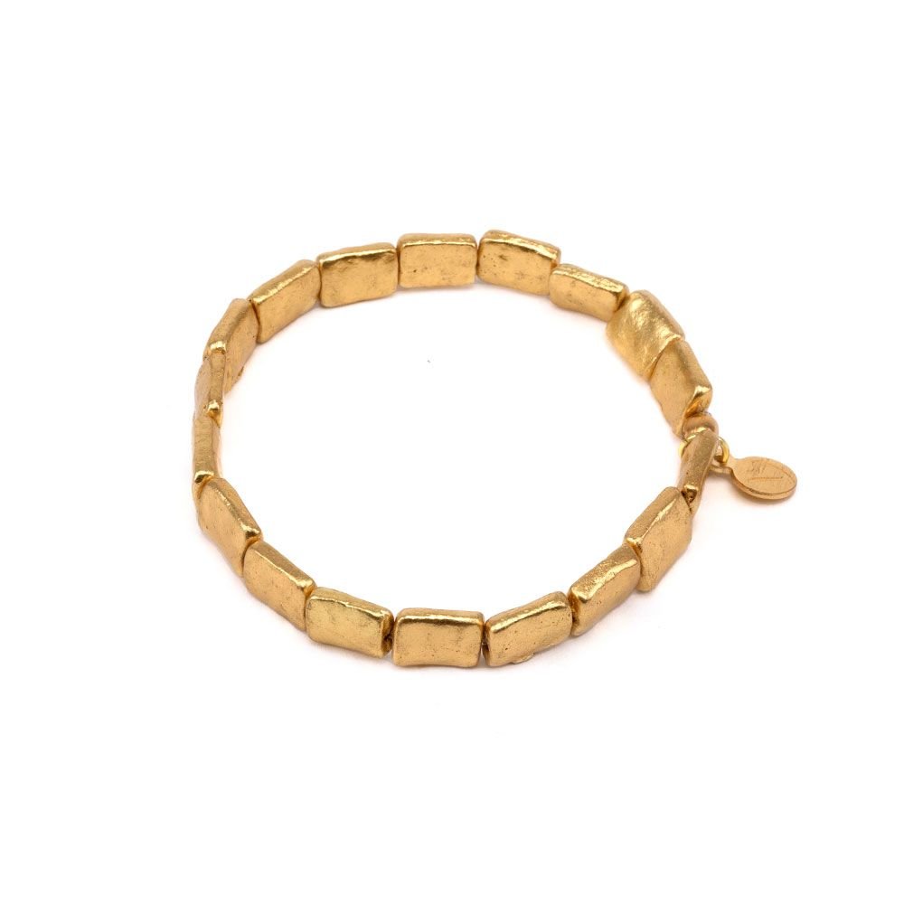 ELASTIC RECTANGLES BRACELET Code DRY4017PULSERAZoé Del Mar