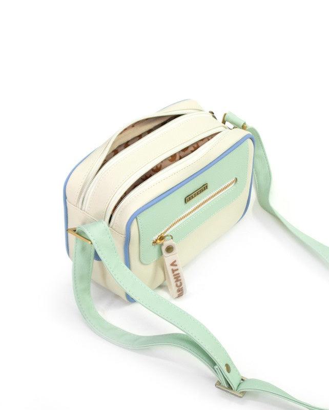 Bandolera Shitake Beige Menta