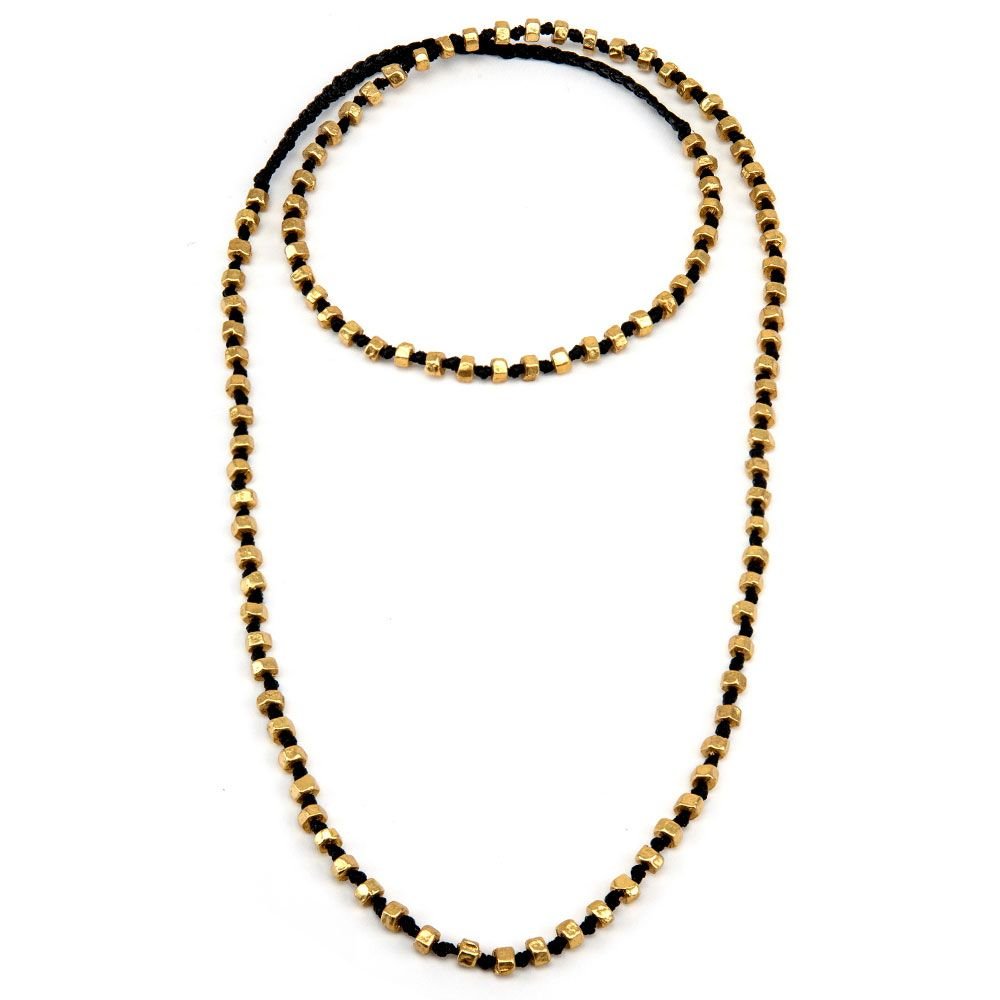 MACRAME CUBES NECKLACE Code DRY1007COLLARZoé Del Mar