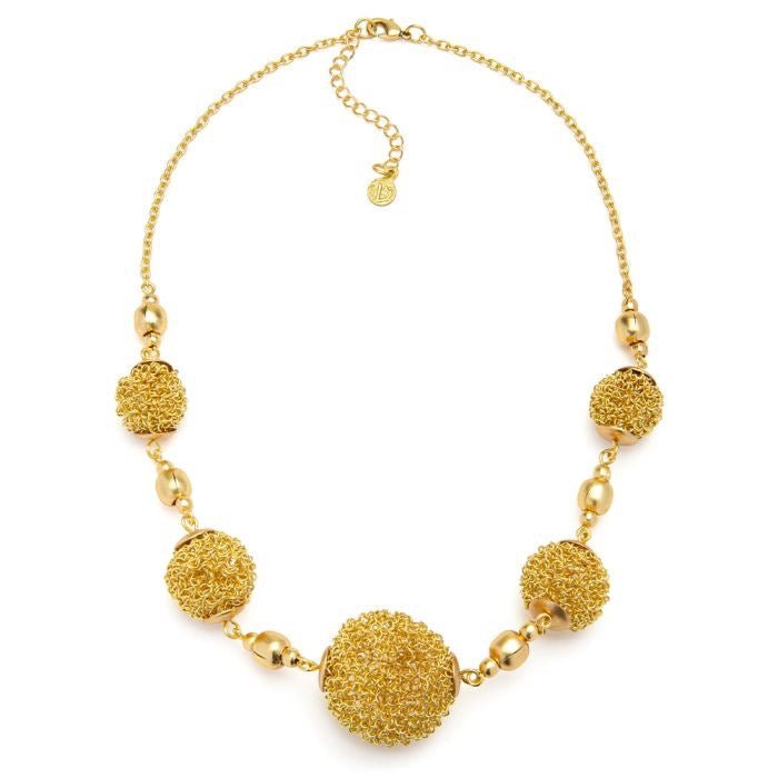 NECKLACE 5 SPHERES Code DD01044COLLARZoé Del Mar