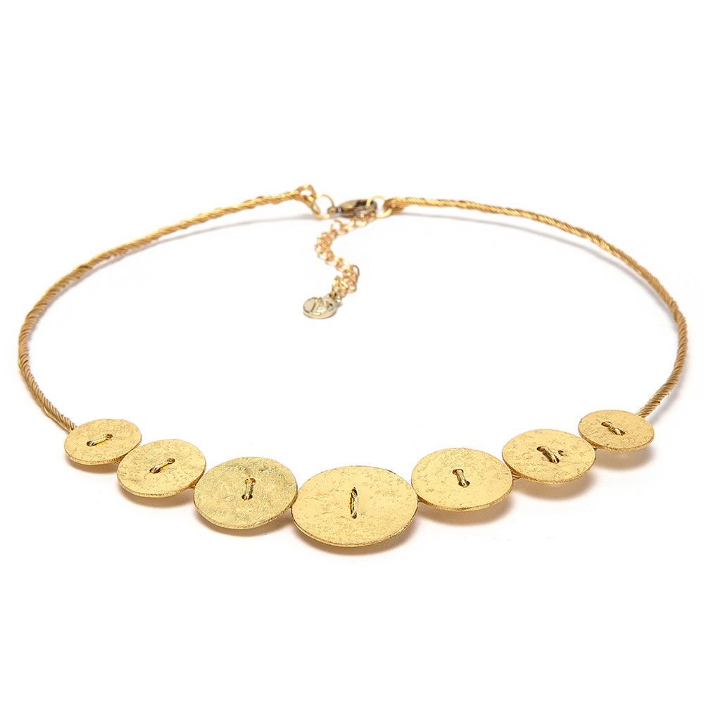 NECKLACE BUTTONS CODE DD01013COLLARZoé Del Mar