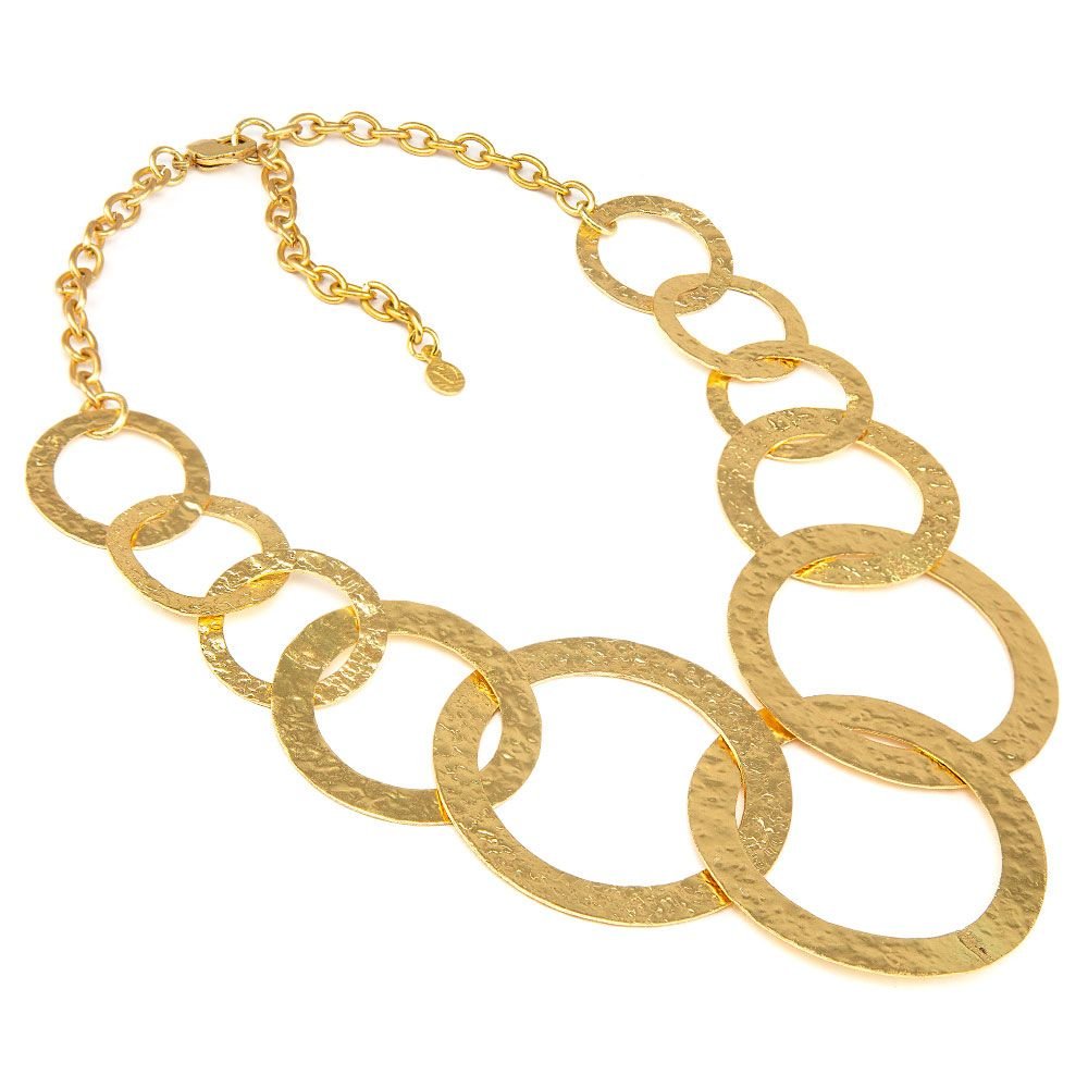 NECKLACE CIRCLES SILHOUETTE Code DD01034COLLARZoé Del Mar
