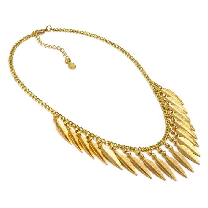 NECKLACE LEAVES CODE DD01041COLLARZoé Del Mar