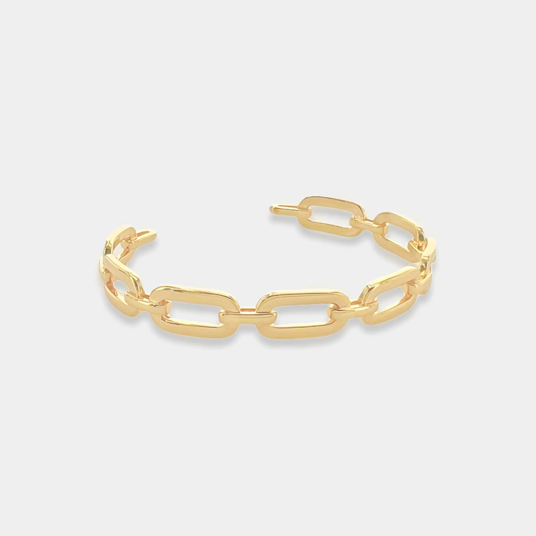 Paperclip Cuff BraceletPULSERAZoé Del Mar