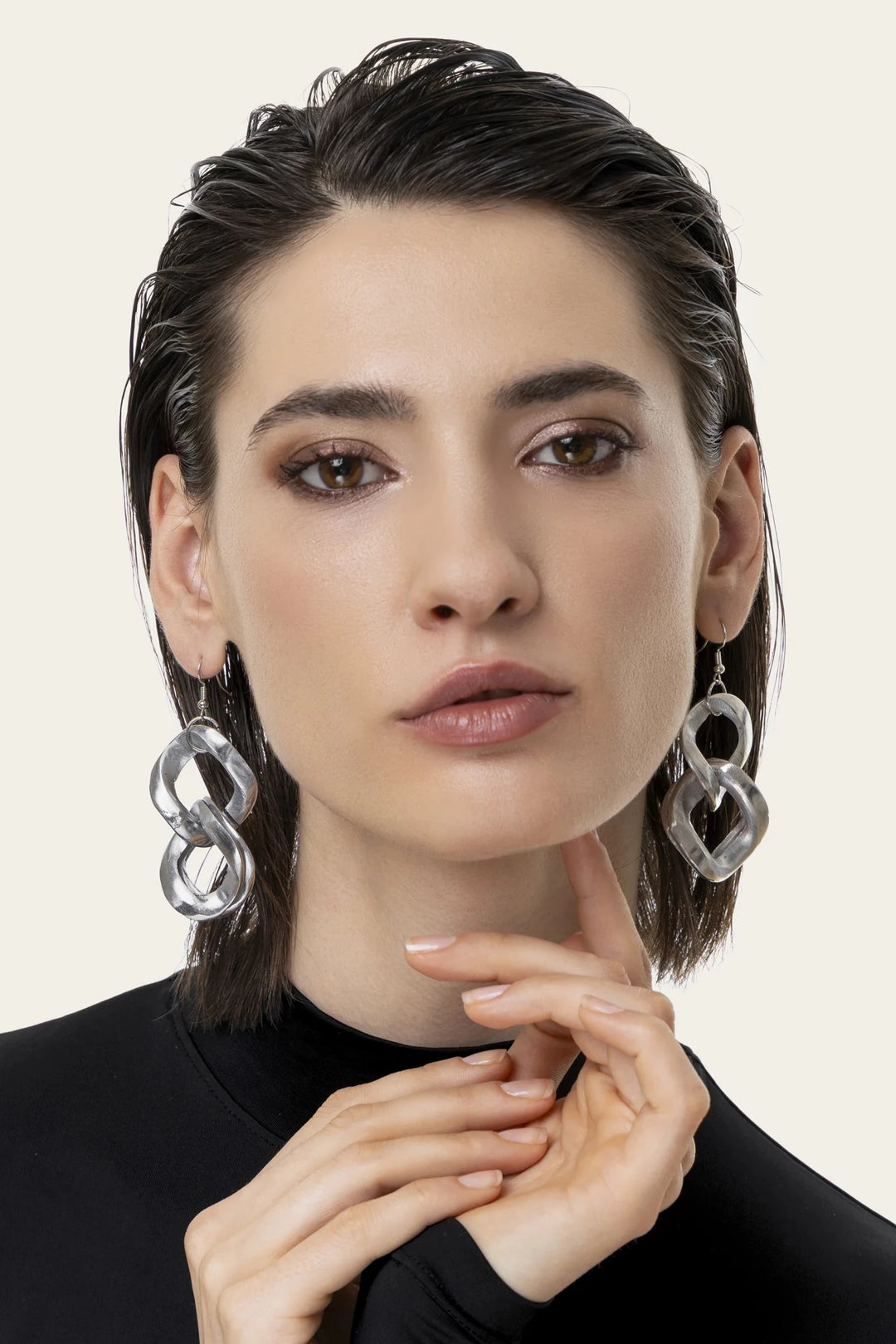 PENDIENTES DE CADENA AL17420Zoé Del Mar